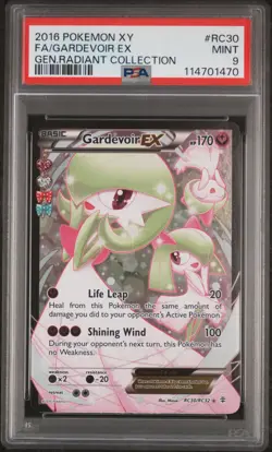 2016 Pokemon Xy Generations Gardevoir EX Fa #RC30 Radiant Collection PSA 9 - Image 1