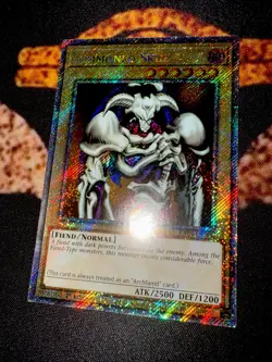 YUGIOH â€¢ SUMMONED SKULL â€¢ PLATINUM SECRET RARE â€¢ RA03-EN086 â€¢ 1st EDITION â€¢ NM - Image 7