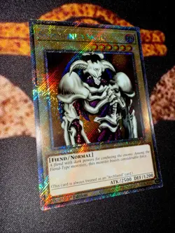 YUGIOH â€¢ SUMMONED SKULL â€¢ PLATINUM SECRET RARE â€¢ RA03-EN086 â€¢ 1st EDITION â€¢ NM - Image 8
