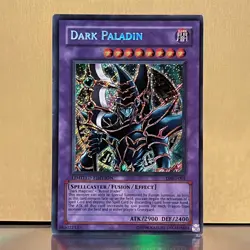 YuGiOh Dark Paladin DMG-001 Secret Rare Limited Edition NM Holographic Yu-Gi-Oh! - Image 1