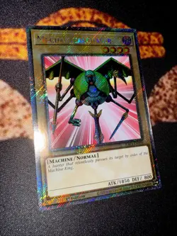 YUGIOH â€¢ MECHANICALCHASER â€¢ PLATINUM SECRET RARE â€¢ RA03-EN094 â€¢ 1st EDITION â€¢ NM - Image 8