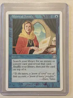 MTG Magic the Gathering Card LP - Mystical Tutor - Image 1