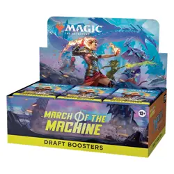 MTG March of the Machine MOM Draft Booster Box Factory Sealed - Image 1