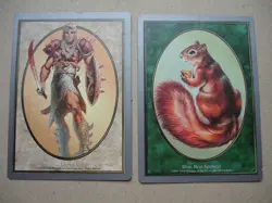 Soldier & Squirrel Tokens Unglued - MTG Magic The Gathering Cards - Image 1