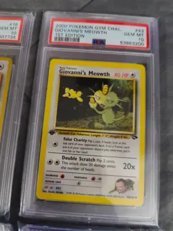 Pokemon Meowth PSA 10 8 card lot CGC 9 Graded - Image 10