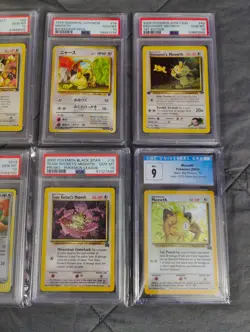Pokemon Meowth PSA 10 8 card lot CGC 9 Graded - Image 15