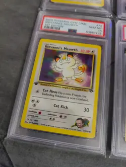 Pokemon Meowth PSA 10 8 card lot CGC 9 Graded - Image 16