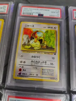 Pokemon Meowth PSA 10 8 card lot CGC 9 Graded - Image 6