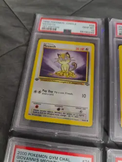 Pokemon Meowth PSA 10 8 card lot CGC 9 Graded - Image 7
