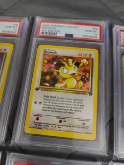 Pokemon Meowth PSA 10 8 card lot CGC 9 Graded - Image 8