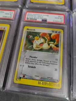 Pokemon Meowth PSA 10 8 card lot CGC 9 Graded - Image 9