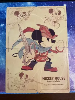 Mickey Mouse - Brave Little Tailor - Insert Art 4 Card Set - Disney Lorcana - Image 1