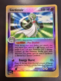 Pokémon Gardevoir EX TCG Reverse Holo Holo Rare Card 7/109 Ruby and Sapphire - Image 1