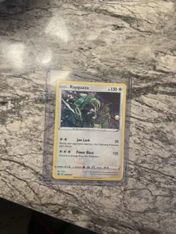 Pokemon Cards Rayquaza SWSH029 Promo  Holo Nr Mint Card - Image 4