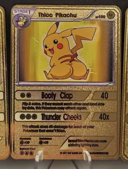5 Thicc Sets Charizard Pikachu & Blastoise Collectible Metal Card Sets 4 WORD885 - Image 3