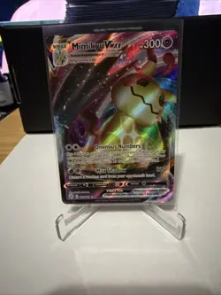 Mimikyu VMAX 69/172 Brilliant Stars Holo Ultra Rare Pokemon Card Psychic Type - Image 7