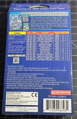 Dragon Ball Super Card Game - Spirit of Potara Deck SEALED! - Image 2