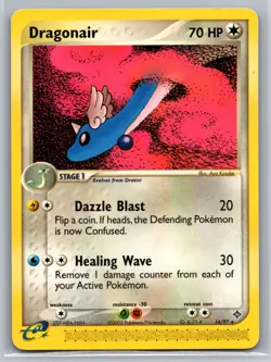 Dragonair 14/97 2003 EX Dragon Pokemon Card Nintendo e-Series Non Holo Rare MP - Image 1