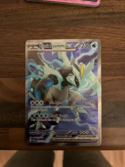 Black Kyurem ex 218/191 Surging Sparks Ultra Rare Pokemon Trading Card Near Mint - Image 3