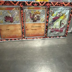 Skeledirge  EX- Paldean Fates Premium Collection- Three Card Display w/ cards! - Image 1
