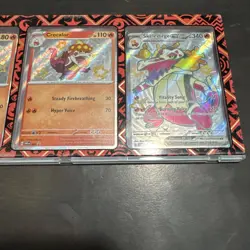 Skeledirge  EX- Paldean Fates Premium Collection- Three Card Display w/ cards! - Image 12