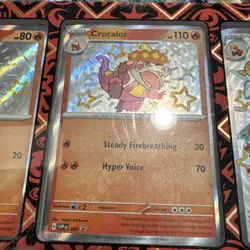 Skeledirge  EX- Paldean Fates Premium Collection- Three Card Display w/ cards! - Image 15