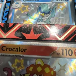 Skeledirge  EX- Paldean Fates Premium Collection- Three Card Display w/ cards! - Image 6