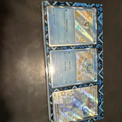 Pokémon Card Palawan Fates Complete Set Of  3Premium Collection Promos, quaxly - Image 1