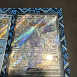 Pokémon Card Palawan Fates Complete Set Of  3Premium Collection Promos, quaxly - Image 4