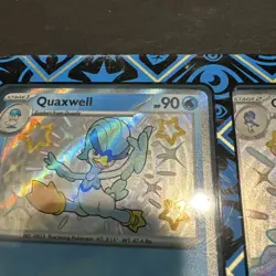 Pokémon Card Palawan Fates Complete Set Of  3Premium Collection Promos, quaxly - Image 6