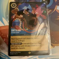 Ratigan - Greedy Genius 167/204 Reign of Jafar Legendary Disney Lorcana Card - Image 1