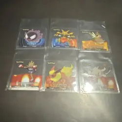 LOT Vintage 2006 Pokémon Lamincards  Edibas Lenticular Card - Image 1