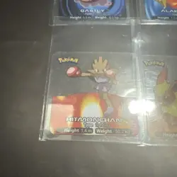 LOT Vintage 2006 Pokémon Lamincards  Edibas Lenticular Card - Image 2