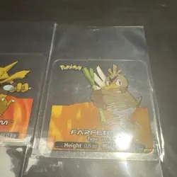 LOT Vintage 2006 Pokémon Lamincards  Edibas Lenticular Card - Image 5