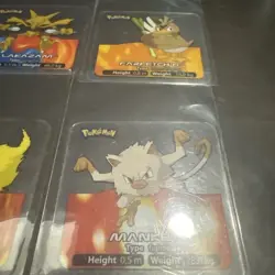 LOT Vintage 2006 Pokémon Lamincards  Edibas Lenticular Card - Image 6