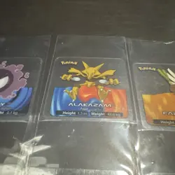 LOT Vintage 2006 Pokémon Lamincards  Edibas Lenticular Card - Image 9