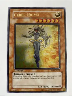 Cyber Prima | Ultimate Rare | 1st Edition | EOJ-EN007 | Yu-Gi-Oh! TCG | Vintage - Image 1