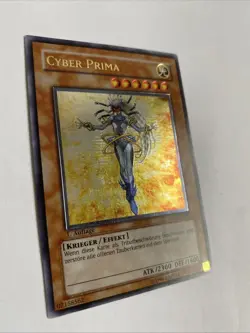Cyber Prima | Ultimate Rare | 1st Edition | EOJ-EN007 | Yu-Gi-Oh! TCG | Vintage - Image 2