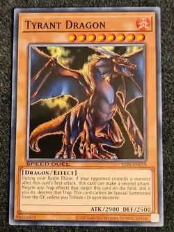 Tyrant Dragon Common Speed Duel Tournament Pack 6 OTS STP6-EN019 NM - Image 1