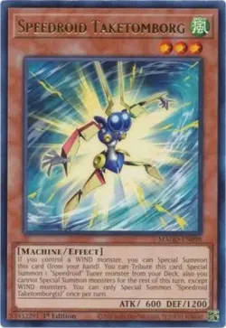 Yugioh! Speedroid Taketomborg - MAGO-EN098 - Rare - 1st Edition Near Mint, Engli - Image 2