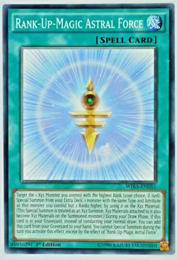 Yugioh Rank-Up-Magic Astral Force WIRA-EN055 Common 1st Edition - Image 1