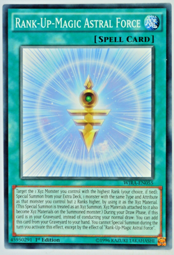Yugioh Rank-Up-Magic Astral Force WIRA-EN055 Common 1st Edition - Image 2