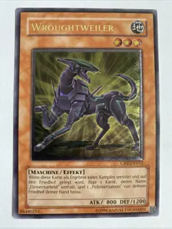 Wroughtweiler | Ultimate Rare | CRV-EN012 | Chase | Yu-Gi-Oh! TCG | Vintage - Image 1