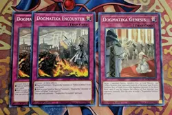 Yugioh! ☆DOGMATIKA ☆ Deck Core 35 Cards Guiding Quem Ecclesia Alba Zoa White &++ - Image 5