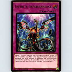 Yugioh Infinite Impermanence MAGO-EN052 1st Edition Premium Gold Rare Holo - NM - Image 3