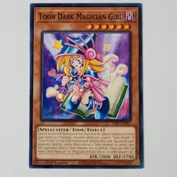Toon Dark Magician Girl - LDS1-EN057 - Common - NM - 1st ed - Yugioh - Image 1