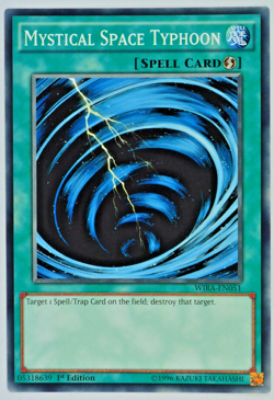 Yugioh Mystical Space Typhoon WIRA-EN051 Common 1st Edition - Image 2