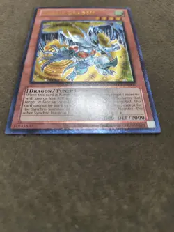 Yugioh Debris Dragon AP01-EN002 Ultimate Rare - NM - Image 2