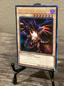Yugioh TCG Red Eyes Black Dragon LC01-EN006 Holo Rare 25th NM/M!! - Image 9