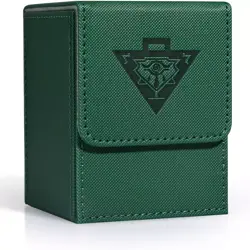 Card Deck Box for MTG Yugioh TCG, Card Storage Box with Dividers Holds 100+ Slee - Image 11